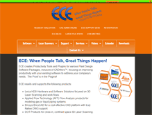 Tablet Screenshot of ecedesign.com